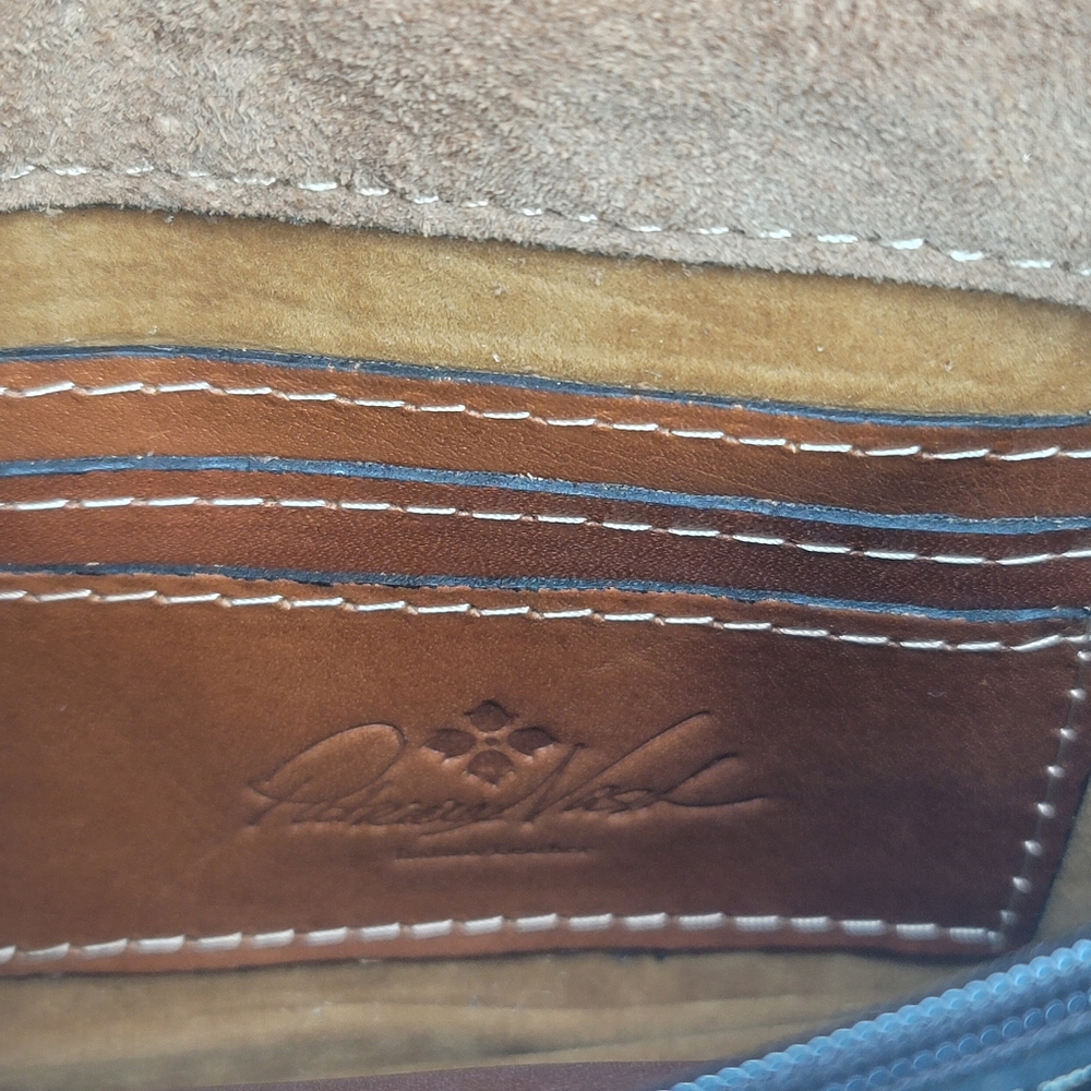 Patricia Nash Torri Crossbody Bag Tropical Summer Fest Leather NWT - Picture 7 of 13
